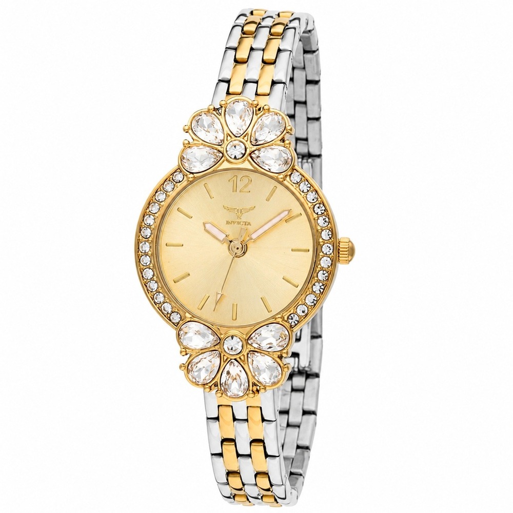 NEW Invicta‎ Women's Watch The Angel Collection 69105. Silver & Goldtone